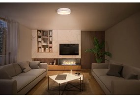 Osram - Plafoniera ORBIS PARIS 3xE27/25W/230V Ø 48 cm bianca