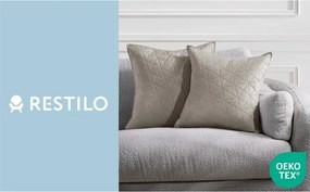 Federe decorative in set in velluto 2 pz 45x45 cm Laila – Restilo