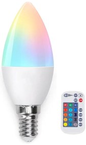 Lampadina LED RGB dimmerabile E14/4,8W/230V 3000K + +TC - Aigostar