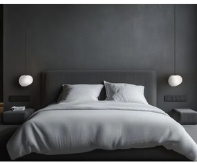 Lampadario a sospensione con filo STONES 1xE27/40W/230V diametro 20 cm