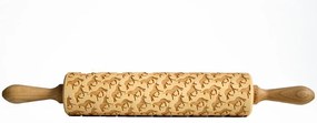 Rullo per pasta in legno goffrato Unicorns - Valek