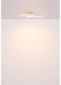 Globo 67178P - Lampadario a plafone LED TYLER LED/12W/230V 3000K arancione