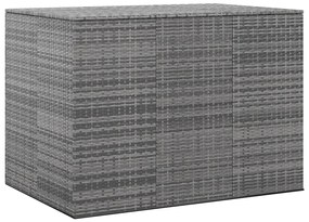 Contenitore Da Giardino İn Rattan Pe 145x100x103 Cm Grigio /