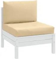 Cuscini per Pallet 2 pz Beige Mlange in Tessuto 4002644