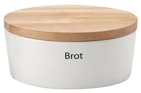 Continente C3930 - Portapane 13,5x30 cm bianco/beige