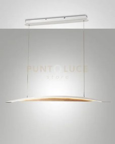 Cordoba sospensione bianca a led 3000k - 36w - 3880 lm dimmerabile