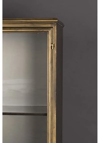 Vetrina in metallo color oro 64x184 cm Gertlush - Dutchbone