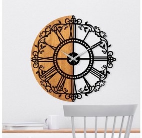 Orologio da parete diametro 56 cm 1xAA legno/metallo