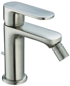 Rubinetto per bidet PLANO HUBER nichel spazzolato satinato