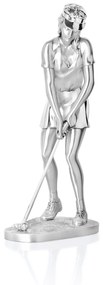 Statua “giocatrice golf” h.29cm