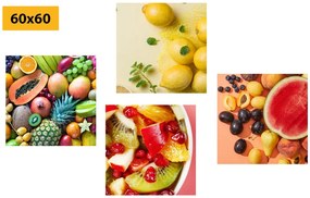 Set di quadri – Frutta succosa