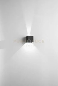 Applique da esterno a led cube antracite 3000k 720lm 10w 10x10x10cm...