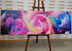 Stampa su tela – Spirale colorata