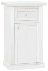 KALEB - mobile portatelefono in legno massello cm 46 x 31 x 76 h