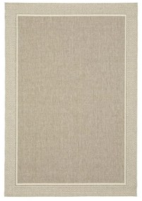 Tappeto Emma geometrico beige, L 230 x L 160 cm