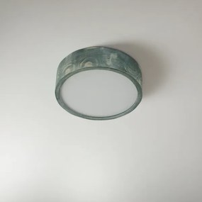 Brilagi - Lampada da soffitto PINO 1xE27/15W/230V pino/verde diam. 27,5 cm