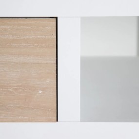 Toeletta MISS DAISY 90 x 40 x 79,5 cm Naturale Legno di pino Bianco