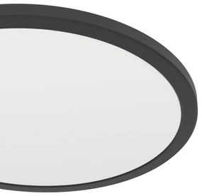 Eglo 901439 - Lampada LED da bagno ROVITO 18,5W/230V diametro 38,9 cm IP44 nero