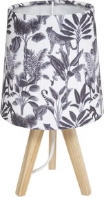 Atmosphera - Lampada da tavolo JUNGLE 1xE14/25W/230V in pino