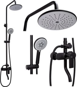 Set doccia Rea VERSO Black