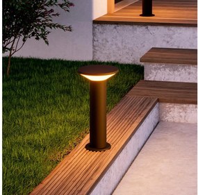 Eglo 901841 - Lampada LED da esterno RIGOSA LED/10W/230V 35 cm IP44 nera