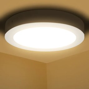 Aigostar - LED Plafoniera LED/18W/230V diametro 22,6 cm 3000K bianco