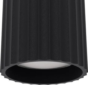 Eglo 902031 - Faretto da parete orientabile PORTILLO 1xGU10/5W/230V, nero