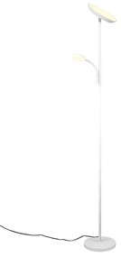 Lampada da terra bianca (altezza totale 178 cm) Specter – Trio