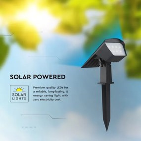 Lampada solare 2 in 1 LED/1,3W/3,7V 3000/4000/6400K IP65 1200 mAh