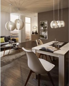 Eglo 94442 - Lampadario COSSANO 1xE27/60W/230V