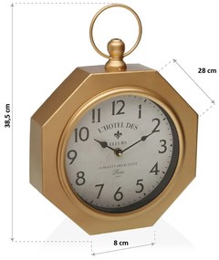 Orologio da Parete Versa GL Metallo (28 x 8 x 40 cm)