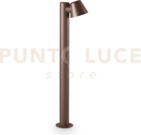 Gas paletto estreno ip43 1 luce attacco gu10 coffee