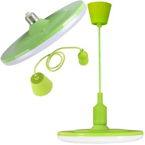 LED Lampada a sospensione KIKI 1xE27/15W/230V verde