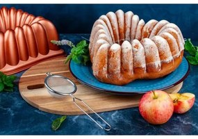 Stampo per ciambella KITCHISIMO a forma di cuore, color rame