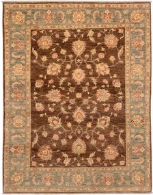 Ziegler Tappeto orientale 190x150 Beige (Afghanistan) Annodato A Mano