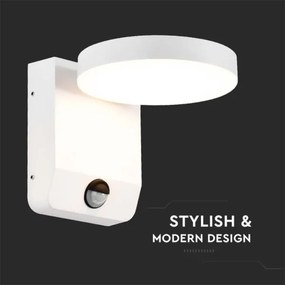 LED Applique da esterno con sensore LED/17W/230V 3000K bianco