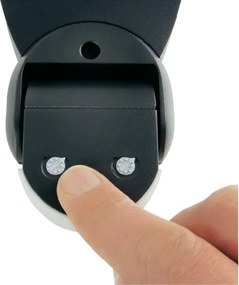 STEINEL 600419 - IS-1 Sensore a infrarossi da esterno nero IP54