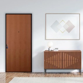 Porta blindata MASTER Easy L 90 x H 210 cm noce apertura destra