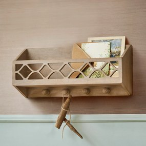 LOBERON Scaffale da parete Doucetin