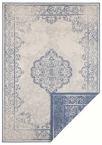 Tappeto da esterno blu e crema , 80 x 150 cm Cebu - NORTHRUGS