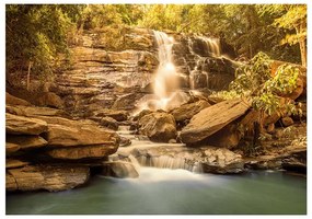 Fotomurale Sunny Waterfall