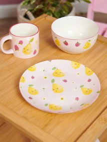 Sinsay - Piatto - rosa pastello