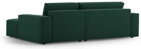 Divano letto verde (angolo destro) Jodie - Micadoni Home