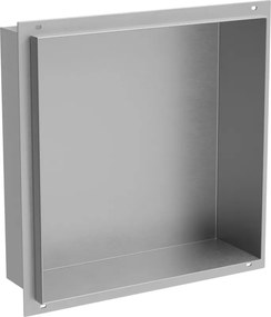 Mexen X-Wall-NR ripiano a nicchia senza bordo 30 x 30 cm, inox - 1911303010