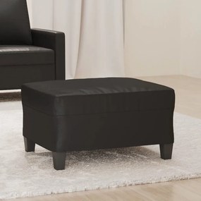 Poggiapiedi Nero 70x55x41 Cm İn Similpelle /