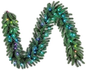 Twinkly GT90P4425P00 - LED RGBW dimmerabile decorazione natalizia ghirlanda 50 LED Wi-Fi