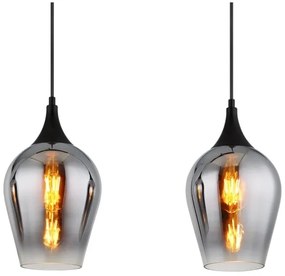 Globo 155520-3HS - Lampadario a sospensione con filo LAVUS 3xE27/60W/230V