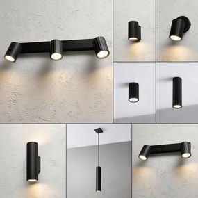 Brilagi - Faretto CRISPINA 3xGU10/10W/230V nero