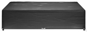 Copri mobili da giardino 2pz 16 occhielli 240x240x55cm quadrato