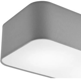 Plafoniera SIRJA SQUARE 2xE27/15W/230V grigio